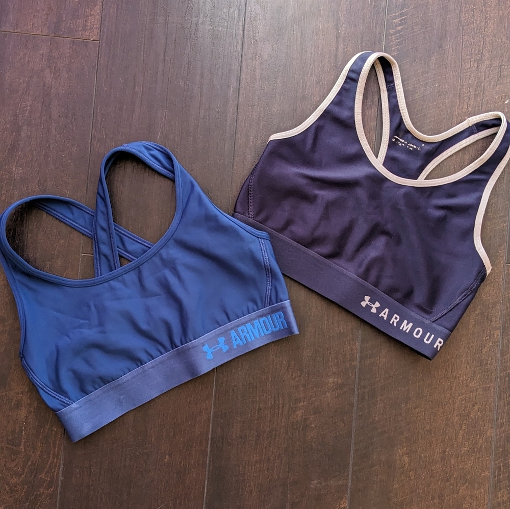 Lot of 2 under armour sports bras